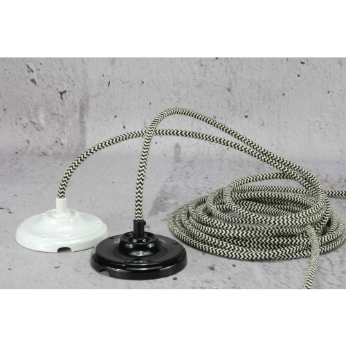 bawełniany kabel do lampy DIY